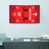 Fußball Geburtstagsbanner Banner (Messeveranstaltung)
