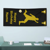 Fußball Geburtstagsbanner Banner (Messe)