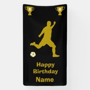 Fußball Geburtstagsbanner Banner