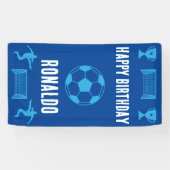Fußball Geburtstagsbanner Banner (Horizontal)
