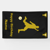 Fußball Geburtstagsbanner Banner (Horizontal)