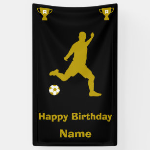 Fußball Geburtstagsbanner Banner