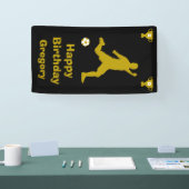 Fußball Geburtstagsbanner Banner (Messe)