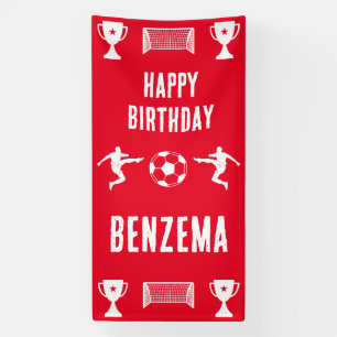 Fußball Geburtstagsbanner Banner