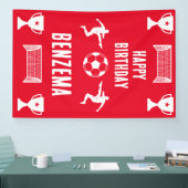 Fußball Geburtstagsbanner Banner (Messe)