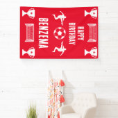 Fußball Geburtstagsbanner Banner (InSitu)