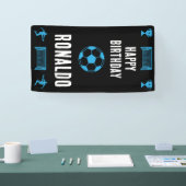 Fußball Geburtstagsbanner Banner (Messe)
