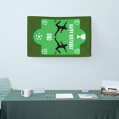 Fußball Geburtstagsbanner Banner (Messe)