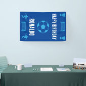 Fußball Geburtstagsbanner Banner (Messe)