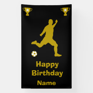 Fußball Geburtstagsbanner Banner