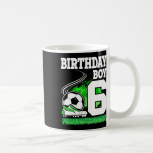 Fußball-Geburtstagsfeier - 6-jähriger Junge - 6. G Kaffeetasse