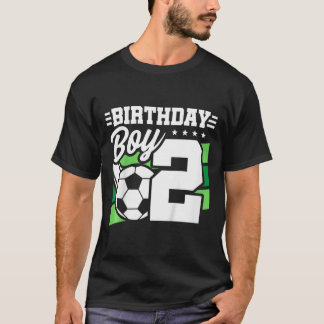 Fußball-Geburtstagsfeier für Kinder - 2-jähriger J T-Shirt