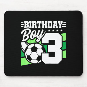 Fußball-Geburtstagsfeier für Kinder - 3-jähriger J Mousepad