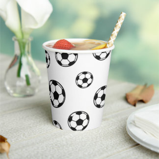 Fußball-Geburtstagsfeier-Papierbecher Fußball-Feie Pappbecher