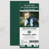 Fußball Geburtstagskarte Einladung (Vorne/Hinten)