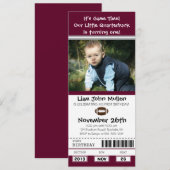 Fußball Geburtstagskarte Einladung (Vorne/Hinten)