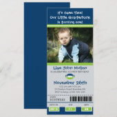 Fußball Geburtstagskarte Einladung (Vorne/Hinten)