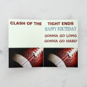 Fußball Geburtstagskarte Karte (Innenseite)