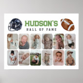 Fußball-Geburtstagskollusion im ersten Jahr Poster (Vorne)