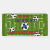 Fußball-Geburtstagspartei Banner (Horizontal)