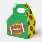 Fußball-Geburtstagspartei Geschenkschachtel (Rückseite)