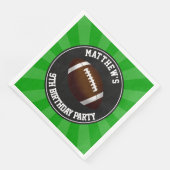 Fußball-Geburtstagspartei Serviette (Ecke)