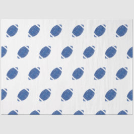 Fußball Geburtstagsparty Blue White Seidenpapier