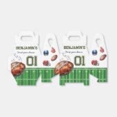 Fußball Geburtstagsparty Danke Geschenkschachtel (Ungefaltet)