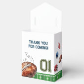 Fußball Geburtstagsparty Danke Geschenkschachtel (Geöffnet)