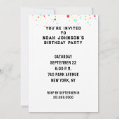 Fußball-Geburtstagsparty Einladung (Rückseite)