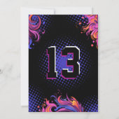 Fußball-Geburtstagsparty Einladung (Rückseite)