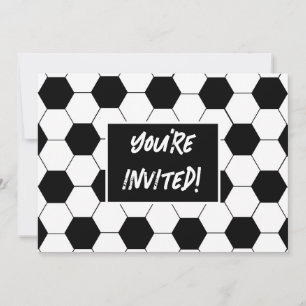 Fußball Geburtstagsparty Einladung