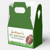 Fußball Geburtstagsparty Gefallen Box Geschenkschachtel (Geöffnet)