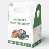 Fußball Geburtstagsparty Gefallen Box Geschenkschachtel (Geöffnet)