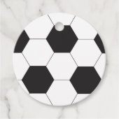 Fußball Geburtstagsparty Geschenkanhänger (Vorderseite)