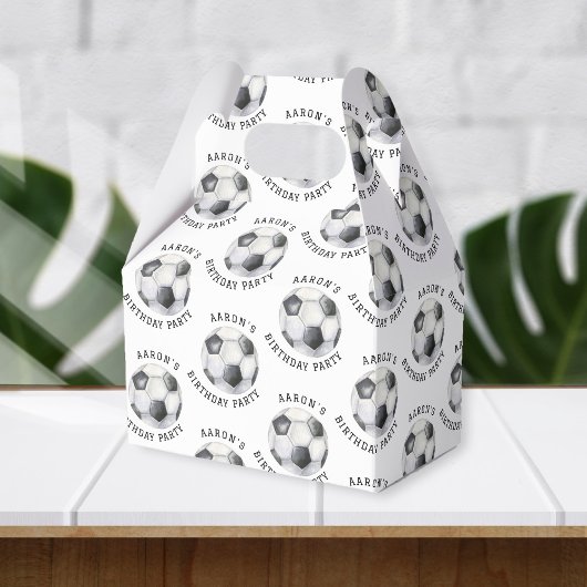 Fußball-Geburtstagsparty Geschenkschachtel