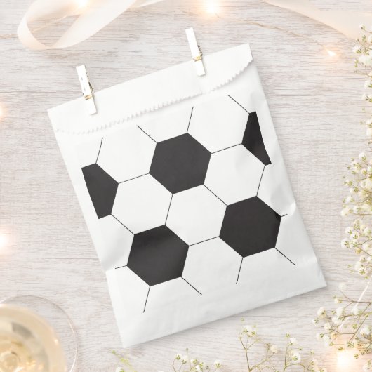 Fußball Geburtstagsparty Geschenktütchen (Ausgeschnitten)