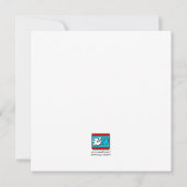 Fußball Gelb / Gold Geburtstagseinladungen Einladung (Rückseite)