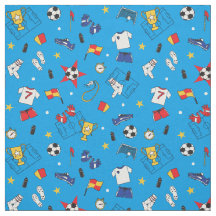 Fußball Gemusterter Sport Thema