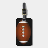 Fußball Gepäckanhänger (Vorderseite vertikal)