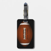 Fußball Gepäckanhänger (Rückseite vertikal)