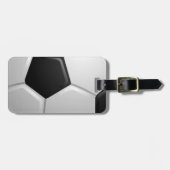 Fußball Gepäckanhänger (Vorderseite horizontal)