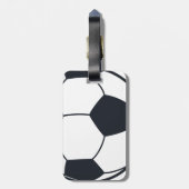 Fußball Gepäckanhänger (Rückseite vertikal)