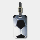 Fußball Gepäckanhänger (Vorderseite vertikal)