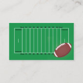 Fußball - Geschäft Visitenkarte (Rückseite)