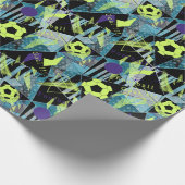 Fußball Geschenkpapier (Ecke)