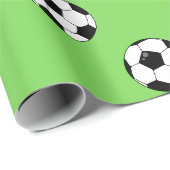 Fußball Geschenkpapier (Rolleneckpunkt)