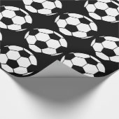 Fußball Geschenkpapier (Ecke)