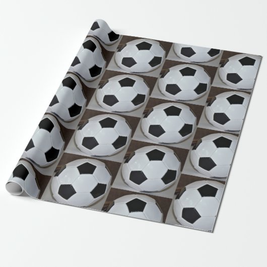 Fußball Geschenkpapier (Ungerollt)