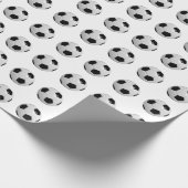 Fußball Geschenkpapier (Ecke)
